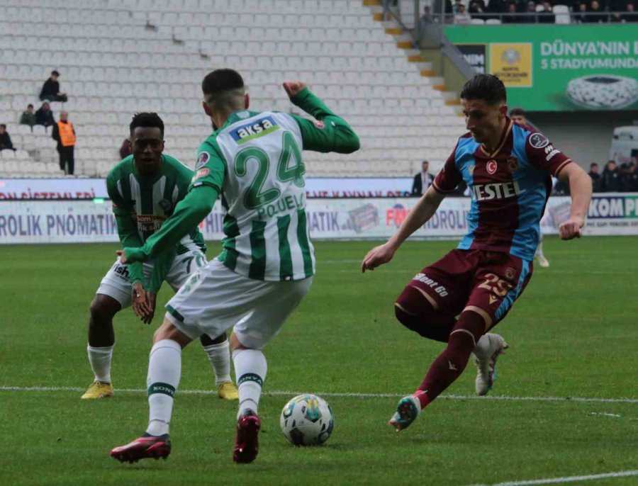 Spor Toto Süper Lig: Konyaspor: 2 - Trabzonspor: 1 (maç Sonucu)