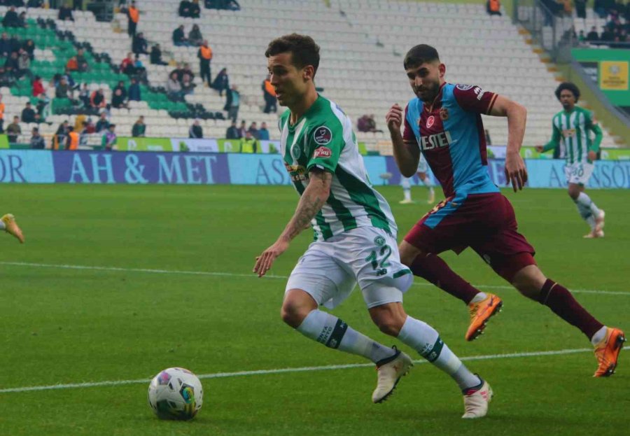 Spor Toto Süper Lig: Konyaspor: 2 - Trabzonspor: 1 (maç Sonucu)