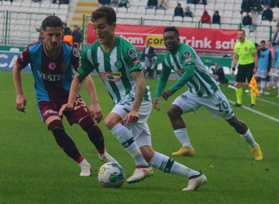 Spor Toto Süper Lig: Konyaspor: 2 - Trabzonspor: 1 (maç Sonucu)