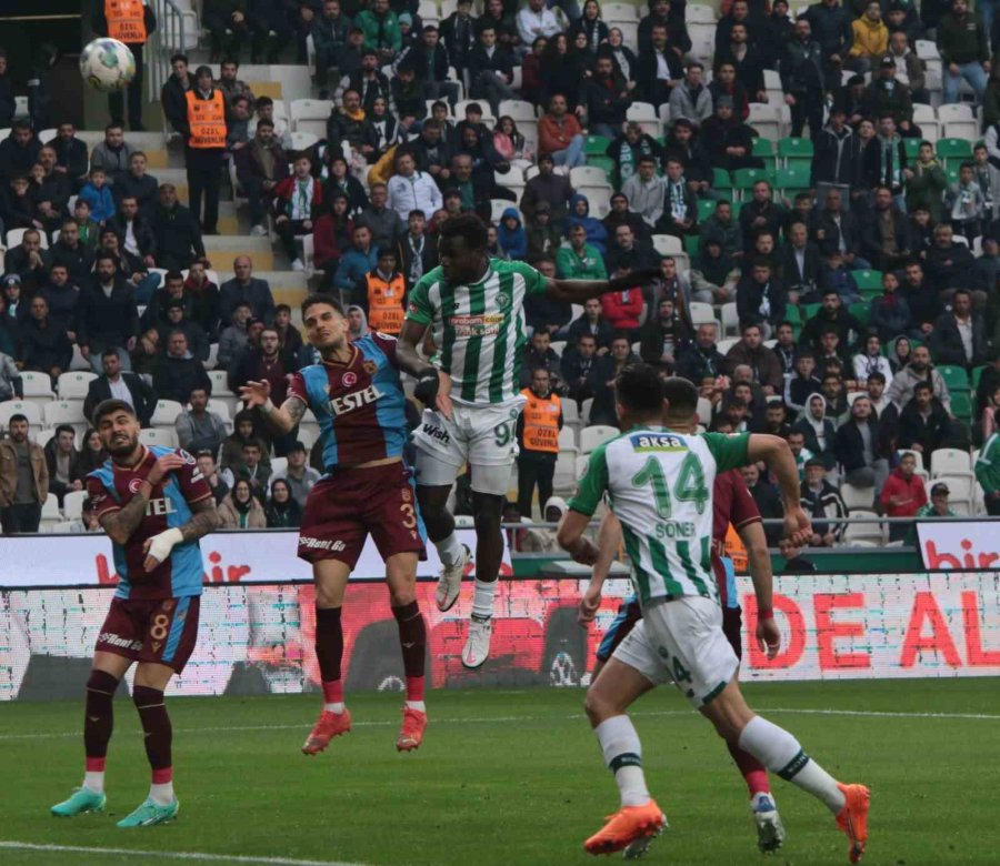 Spor Toto Süper Lig: Konyaspor: 2 - Trabzonspor: 1 (maç Sonucu)