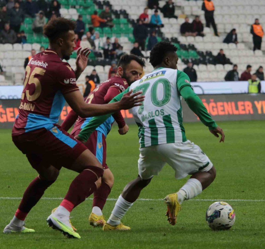 Spor Toto Süper Lig: Konyaspor: 2 - Trabzonspor: 1 (maç Sonucu)