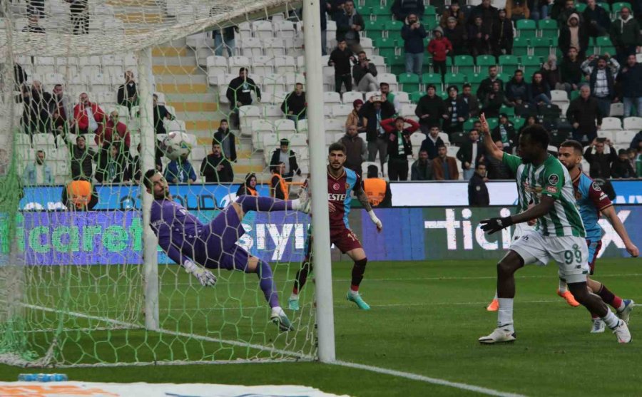 Spor Toto Süper Lig: Konyaspor: 2 - Trabzonspor: 1 (maç Sonucu)