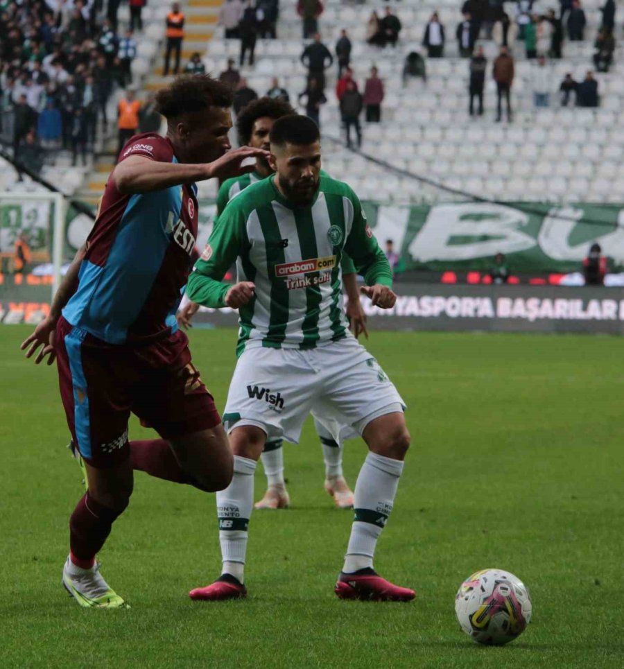 Spor Toto Süper Lig: Konyaspor: 2 - Trabzonspor: 1 (maç Sonucu)