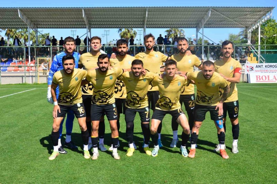 Manavgat Belediyespor Mahmutlar’ı 5-0 Mağlup Etti