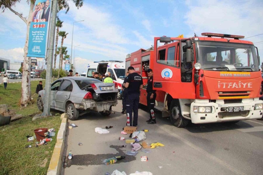 Motosikletle İşe Giden Mesai Arkadaşlarını Ölüm Ayırdı