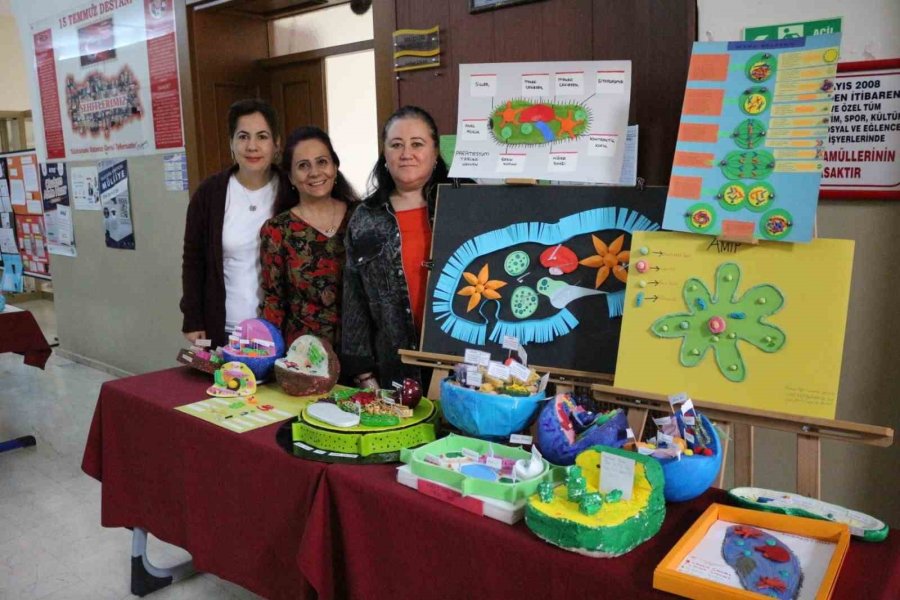 Eskişehir Atatürk Lisesi’nde ‘biyoloji Derslerinde İşlenen Konular’ Okulda Sergilendi