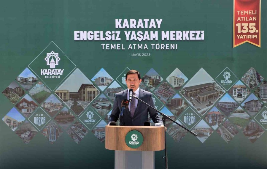 Türkiye’nin En Büyük, Konya’nın İlk Engelsiz Yaşam Merkezi’nin Temelleri Atıldı