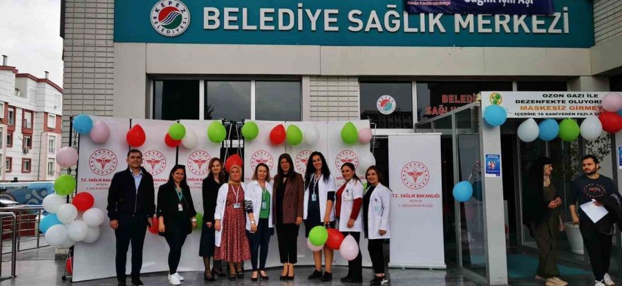 Kepez’de Aşı Haftası Etkinliği