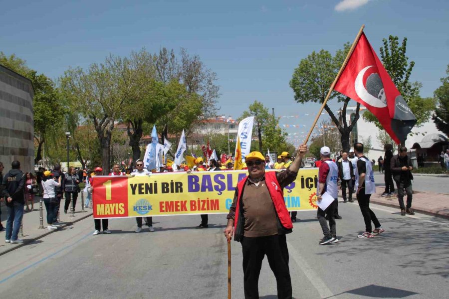 Konya’da 1 Mayıs Kutlamaları