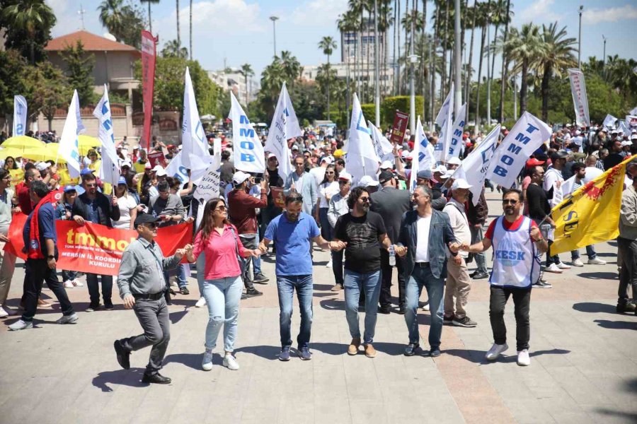 Mersin’de 1 Mayıs Coşkusu