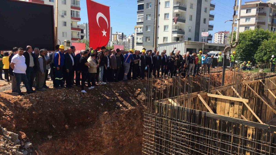 Mersin’de 150 Öğrenci Kapasiteli Kur’an Kursunun Temeli Atıldı