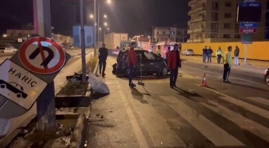 Mersin’de Otobüs İle Çarpışan Otomobilin Sürücüsü Hayatını Kaybetti