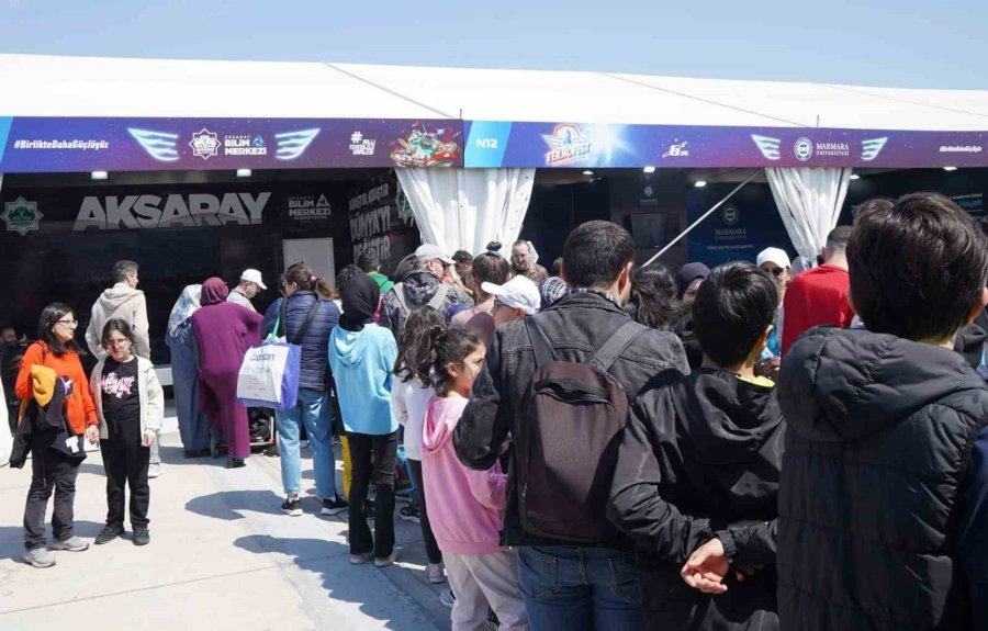 Aksaray’ın Bilim Merkezi Standı Teknofest’te