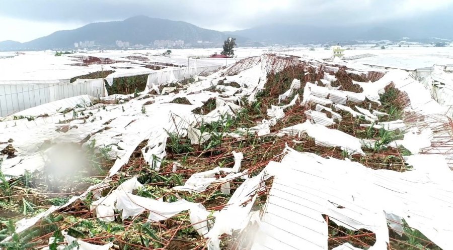 Hortumun Vurduğu Anamur’da Son Durum Dron İle Görüntülendi