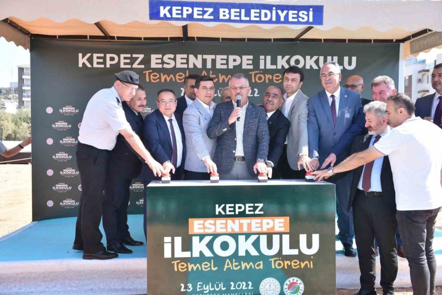 Kepez’in Okul Yatırımında Yüzü Gülüyor