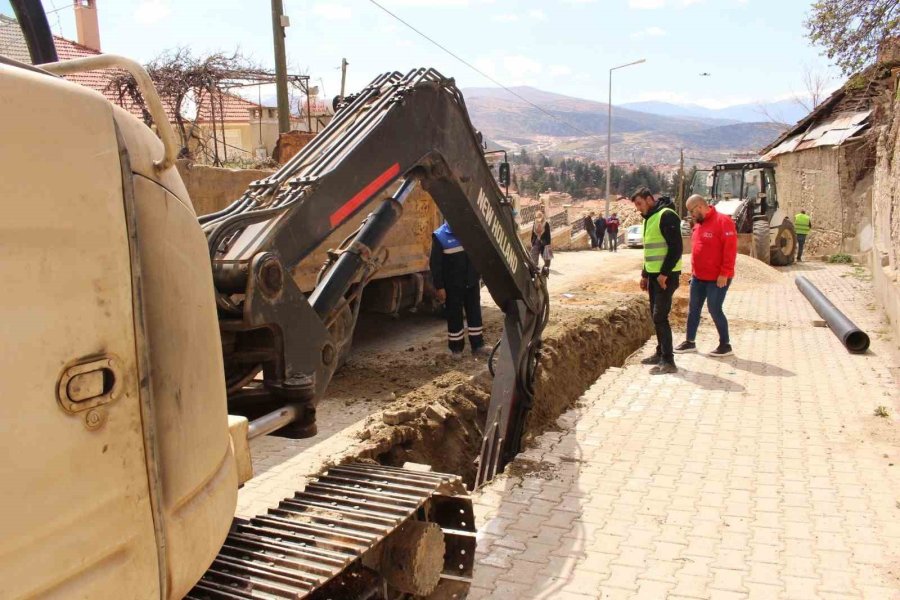 Asat’tan Elmalı’da Kanalizasyon Ve Alt Yapı Çalışması