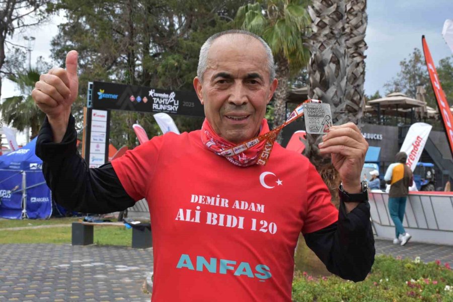 Türkiye’nin ‘demir Adamı’ 74 Yaşındaki Milli Sporcu Ali Bıdı’ya Özel Ödül