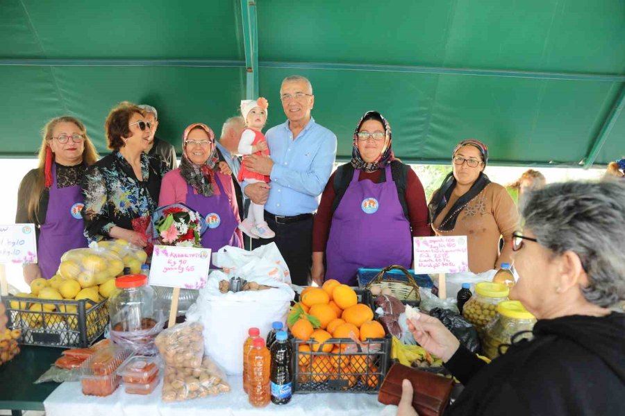 Mezitli’de Bir Kadın Üretici Pazarı Daha Açıldı