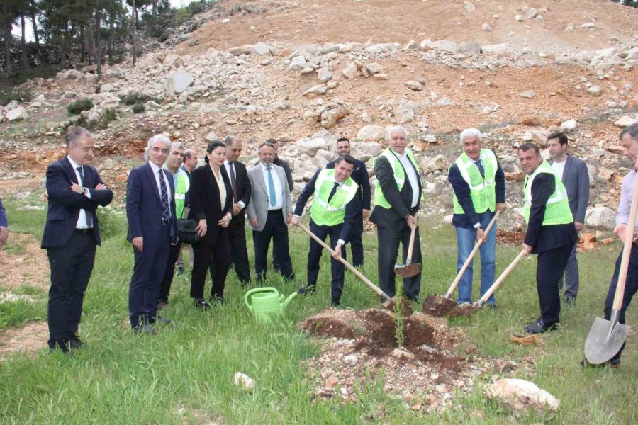 Terk Edilmiş Mermer Ocağı Rehabilite Edilerek Ağaçlandırıldı