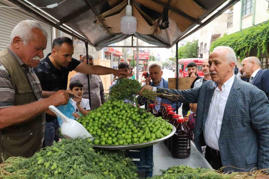 Gültak, Gençlerle Sohbet Etti, Esnafı Dinledi