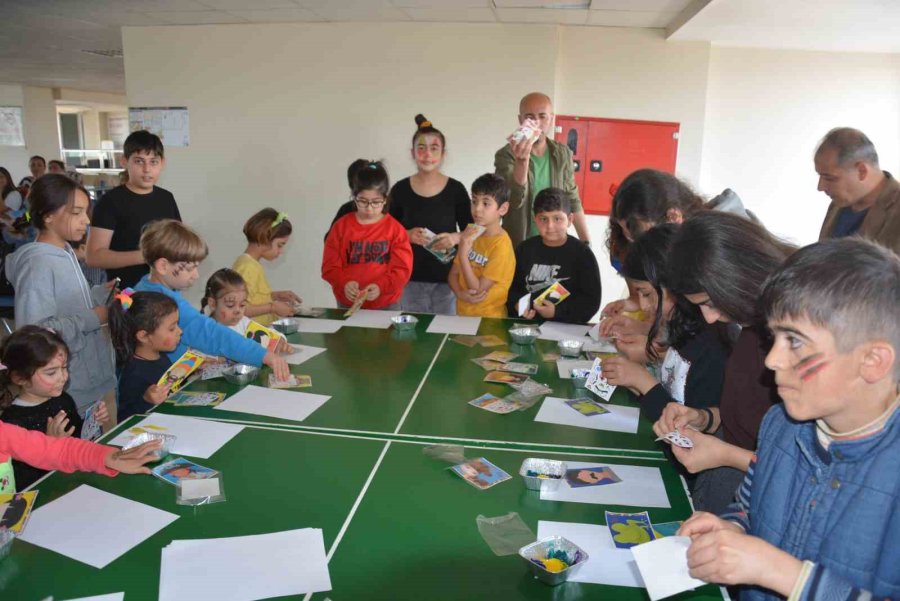 Mersin’de Depremzede Çocuklara Moral Etkinliği