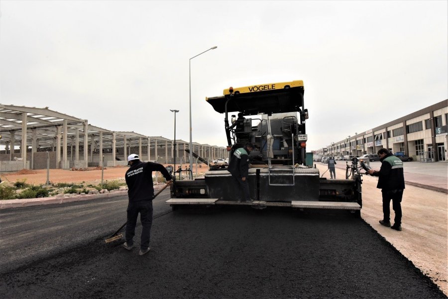 Karatay’da Asfalt Çalışmaları Sürüyor