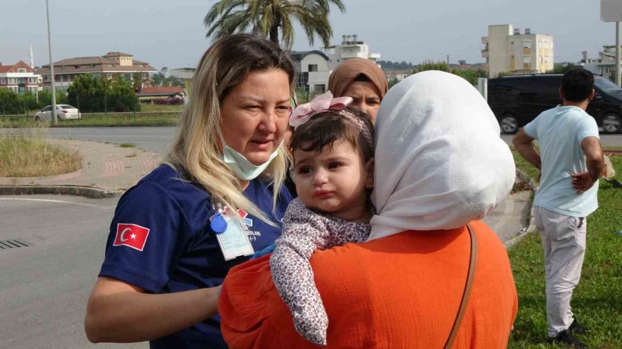 Takla Atan Kadın Sürücü Gözyaşlarına Hakim Olamadı