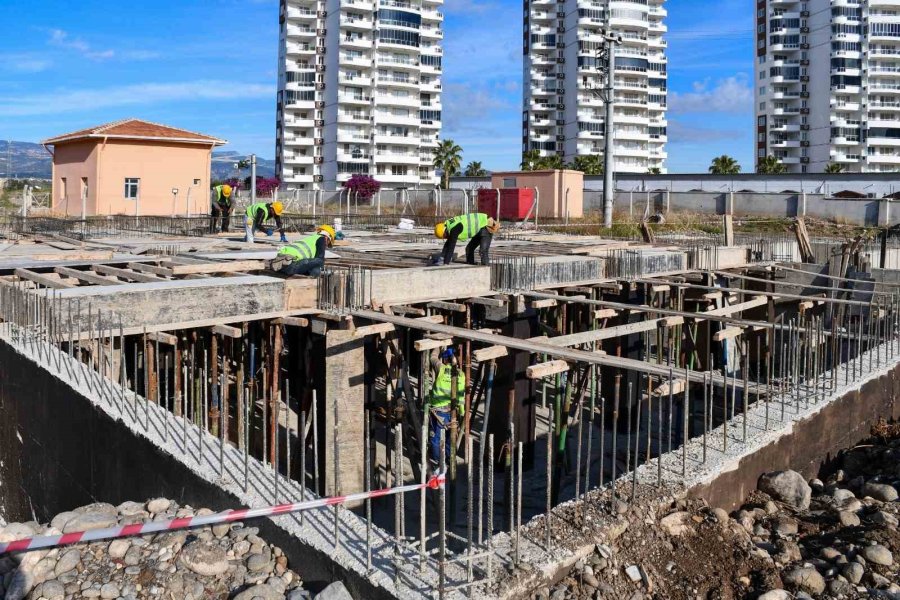 Çeşmeli Paket Atıksu Arıtma Tesisi Çalışmaları Sürüyor