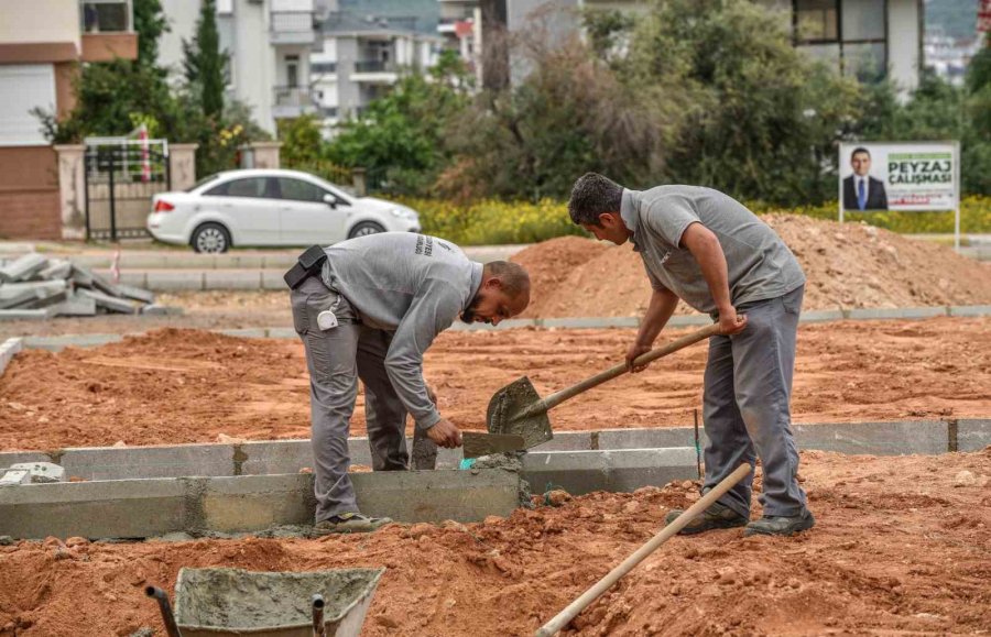 Kepez’den Aydoğmuş’a 25 Bin Metrekare Yeşil Alan