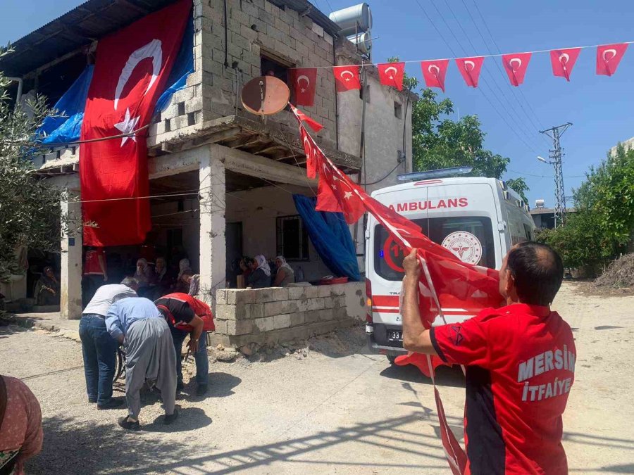 Mersinli Şehidin Baba Evine Acı Haber Ulaştı