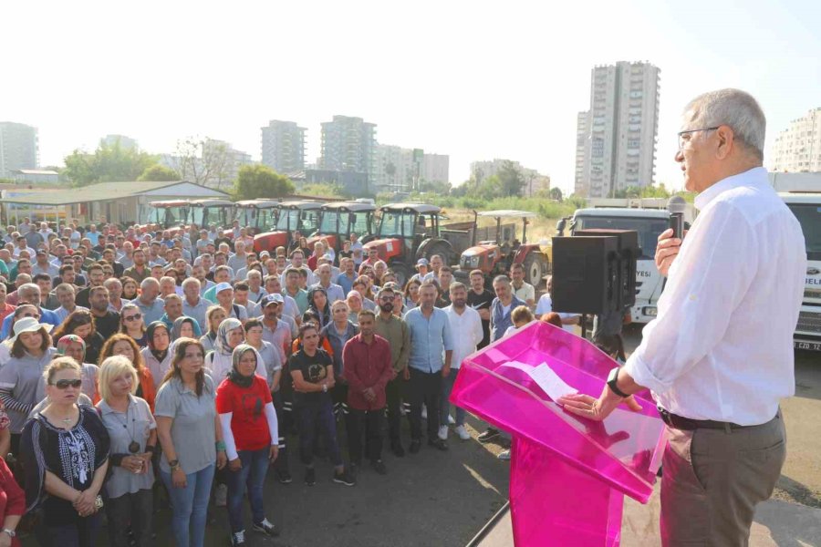 Başkan Tarhan Personlle Motivasyon Buluşmasında Bir Araya Geldi