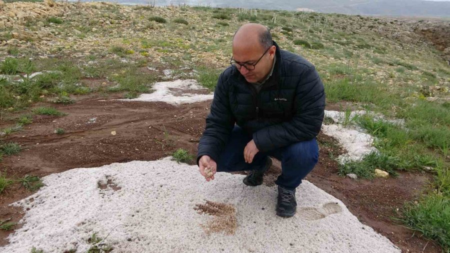 Toroslar’da Mayıs Ayında Kar Ve Dolu Yağdı