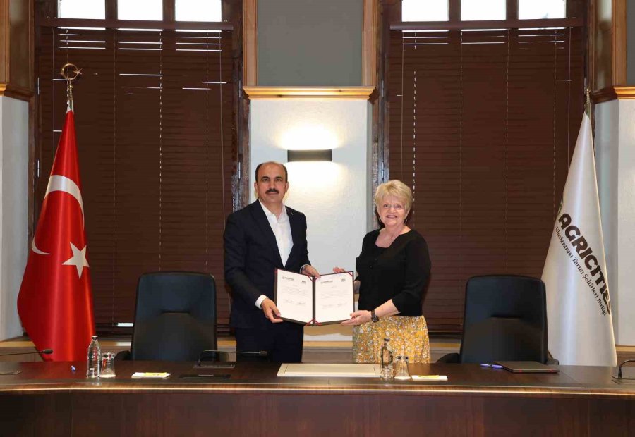 Uluslararası Tarım Şehirleri Birliği Ve Arkansas Teknik Üniversitesi Arasında İyi Niyet Protokolü İmzalandı