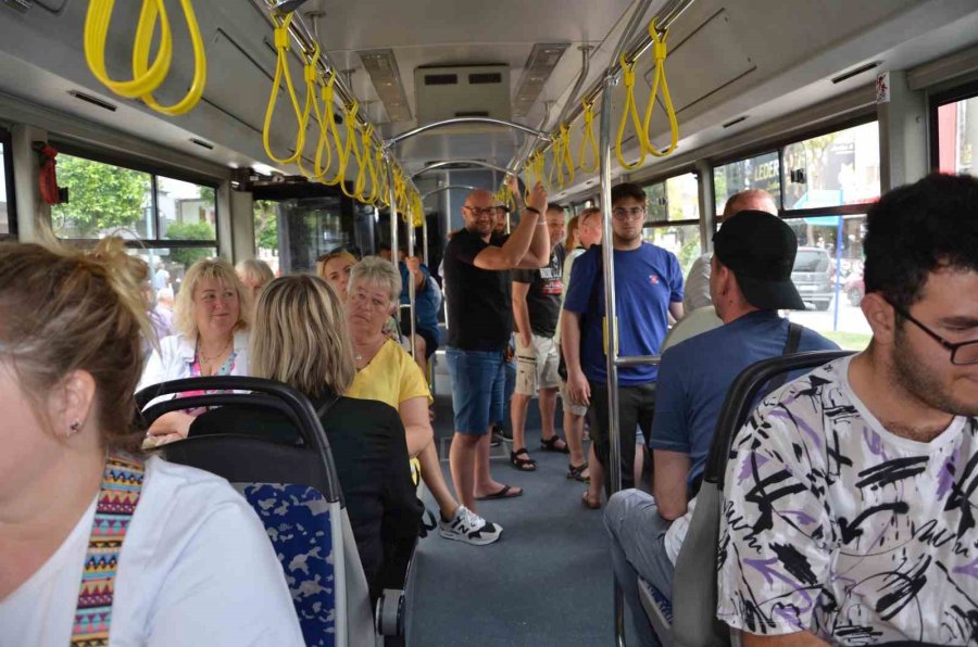 Alanya’da Sezon Öncesi Taksi Ve Halk Otobüsleri Denetleniyor