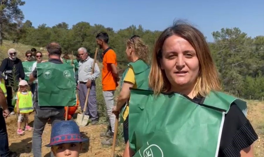 Antalya’da “izmarit Değil Tohum At” Sloganıyla Tohum, Fide Ve Fidan Dikimi Gerçekleştirildi