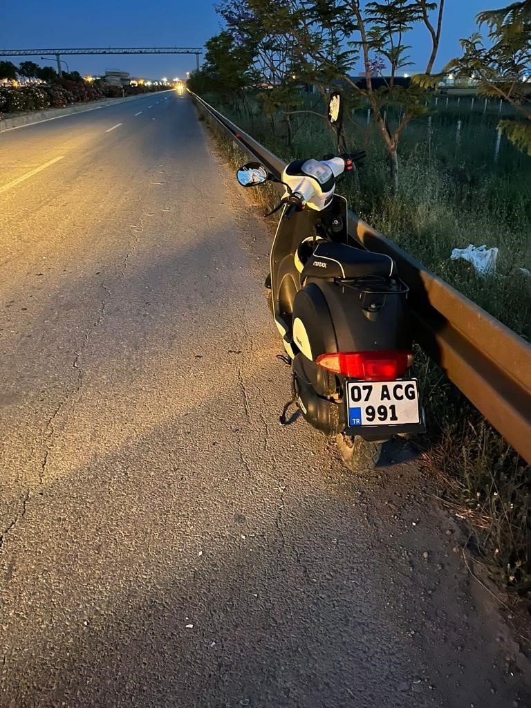 Motosikletin Çarptığı Yaya Alkollü Çıktı