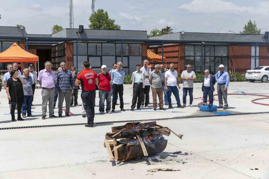 Emekli Evi Üyelerine Yangın Eğitimi