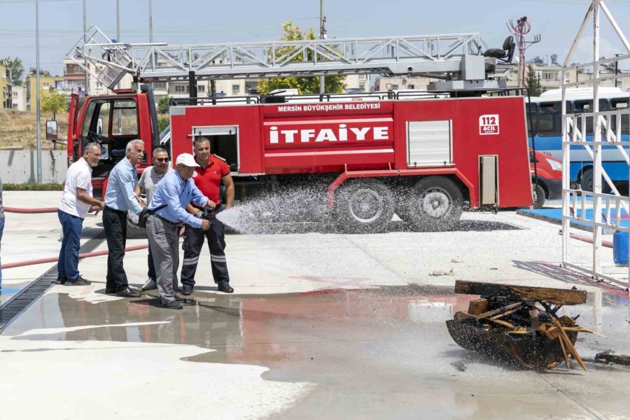 Emekli Evi Üyelerine Yangın Eğitimi