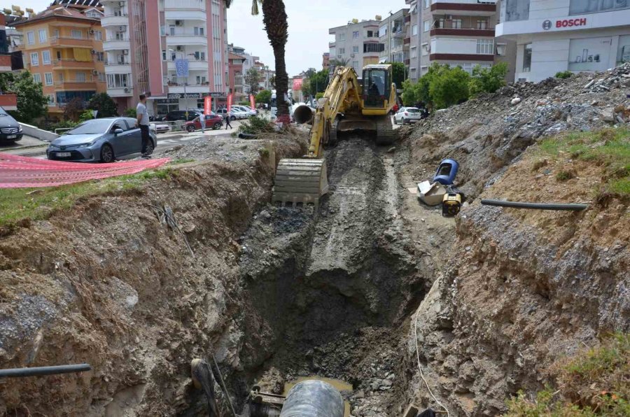 Alanya’da Üç Mahalleye 2 Bin 200 Metre Yeni Hat