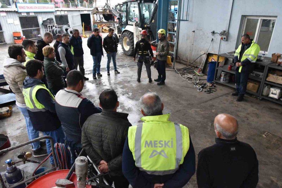 Meski Personeli, İş Sağlığı Ve Güvenliği Konusunda Bilgilendirildi