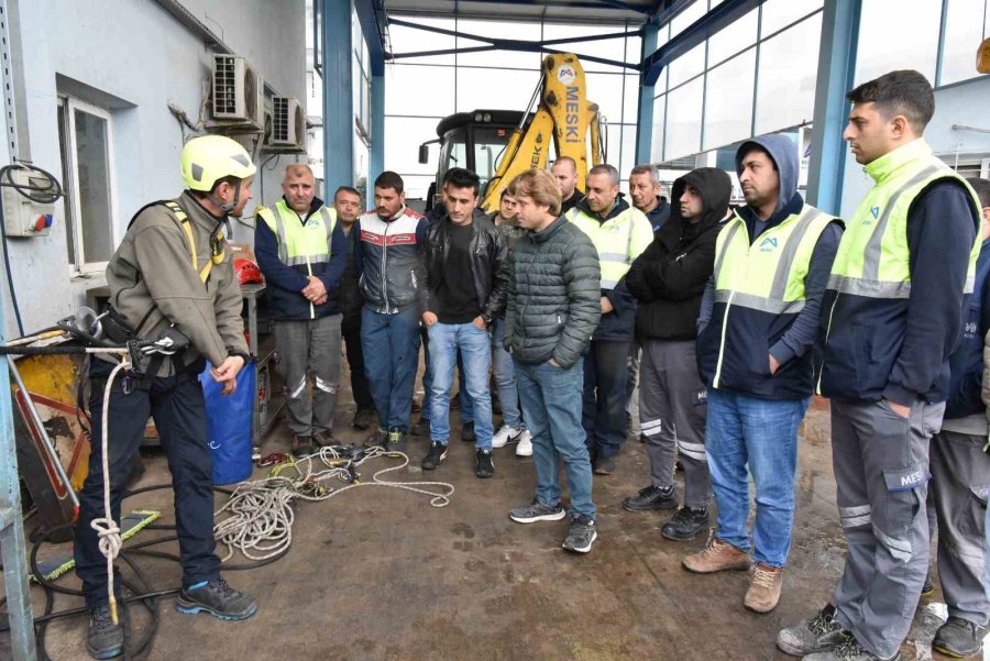 Meski Personeli, İş Sağlığı Ve Güvenliği Konusunda Bilgilendirildi