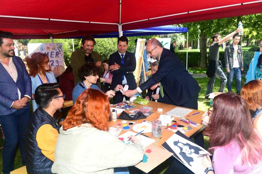 Tömer Ve Gsf Öğrencileri Sanat Günlerinde Bir Araya Geldi