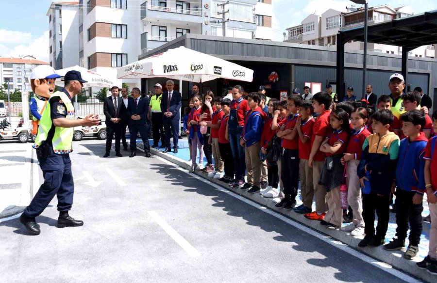 Karatay Trafik Eğitim Parkı’nda Bu Dönemin Eğitimleri Tamamlandı