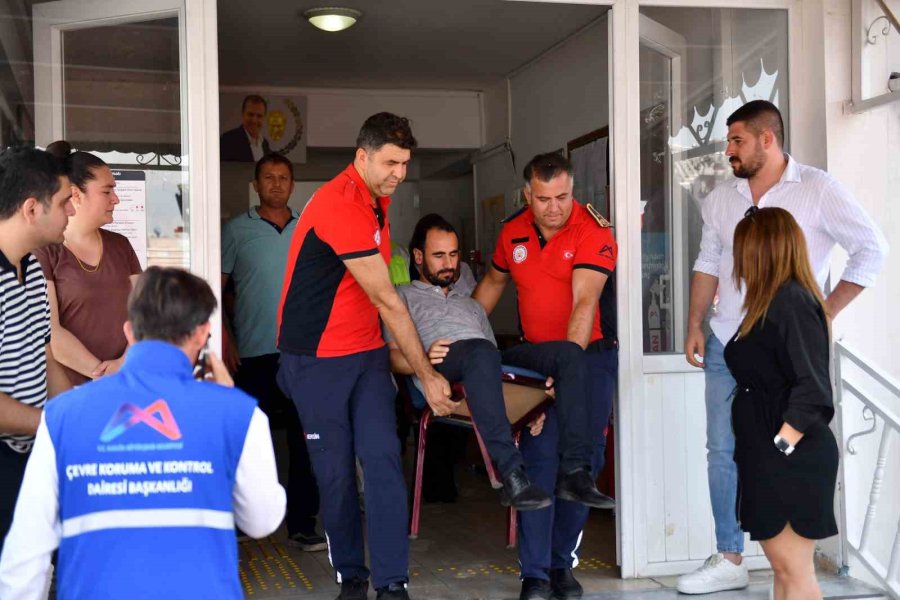 Mersin’de Belediye Personeline Yangın Ve Kurtarma Tatbikatı