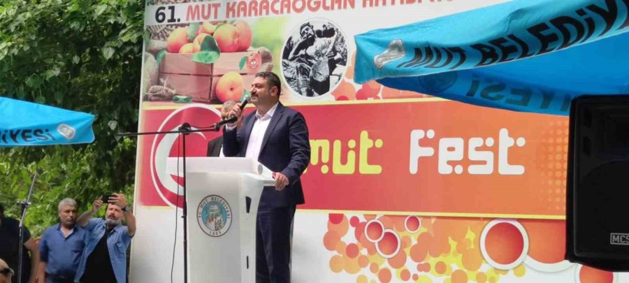 Mut Karacaoğlan Ve Kayısı Festivali Başladı