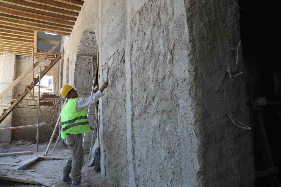 Balbey’de ‘devlet Konuk Evi’ İnşaatı Sürüyor