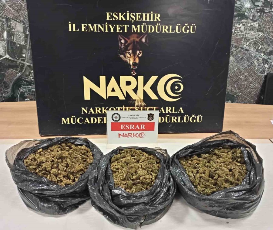 Eskişehir’de 6 Kilogram Uyuşturucu Madde Ele Geçirildi