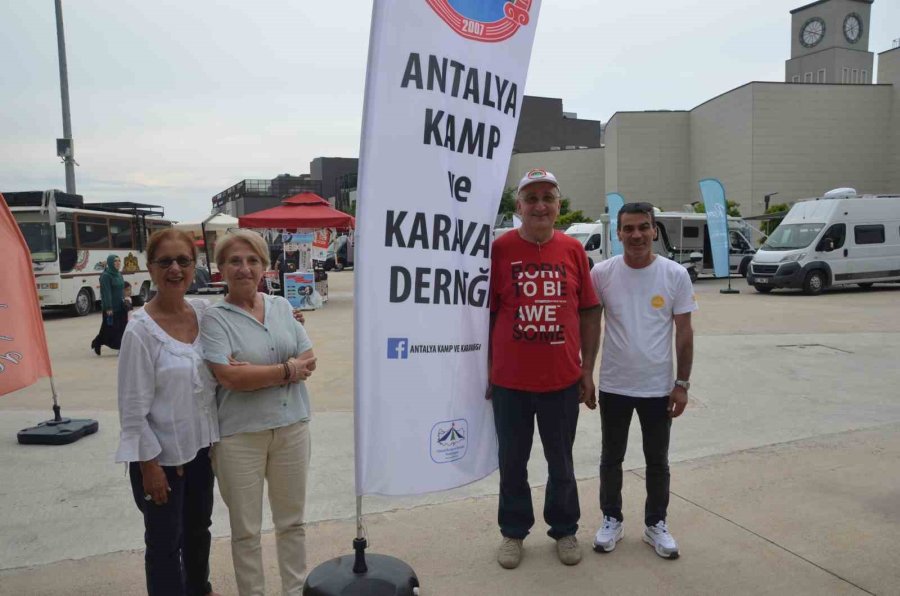 Antalyalı Karavan Tutkunları Fuarda Buluştu