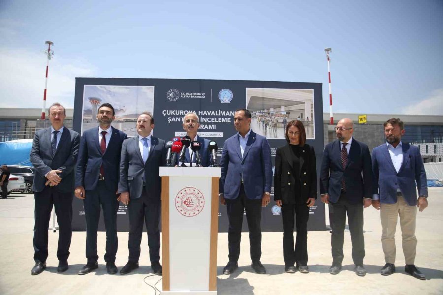 Bakan Uraloğlu: "çukurova Havalimanını Yıl Sonunda Açmayı Planlıyoruz"