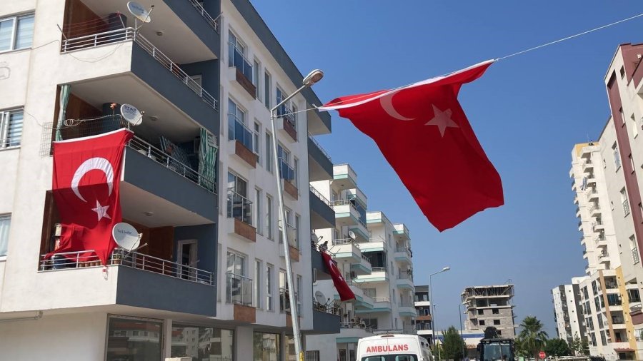 Mersin’e Şehit Ateşi Düştü